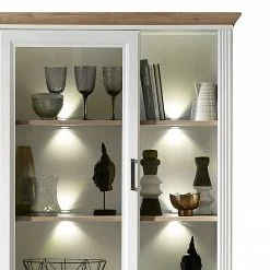 Ridgevalley Wohnwand Jasmund III (4-teilig) - Pinie Weiß Dekor -Wohnzimmermöbel boutique en ligne 1000136053 181227 12564900043 GALLERYIMAGES P000000001000136053