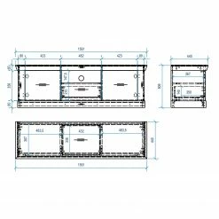 Ridgevalley TV-Lowboard Lewk II - Pinie Weiß Dekor / Pinie Dekor 11 Ridgevalley TV-Lowboard Lewk II - Pinie Weiß Dekor / Pinie Dekor -Wohnzimmermöbel boutique en ligne 1000136078 181219 14223900062 GALLERYIMAGES P000000001000136078