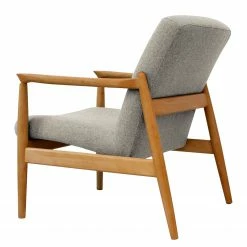 Studio Copenhagen Sessel Froid - Webstoff - Webstoff Claris: Grau - Hellbraun -Wohnzimmermöbel boutique en ligne 1000138029 181023 164051113 GALLERYIMAGES P000000001000138029