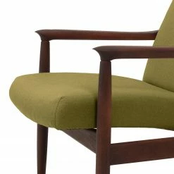 Studio Copenhagen Sessel Tioga - Avocado - Eiche Dunkel - Mit Hocker -Wohnzimmermöbel boutique en ligne 1000138058 220127 1038020070 DETAILS P000000001000138058