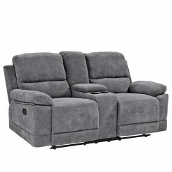 Loftscape Relaxsofa Lixia (2-Sitzer) - Microfaser - Grau -Wohnzimmermöbel boutique en ligne 1000139832 200420 15490900104 DETAILS P000000001000139832