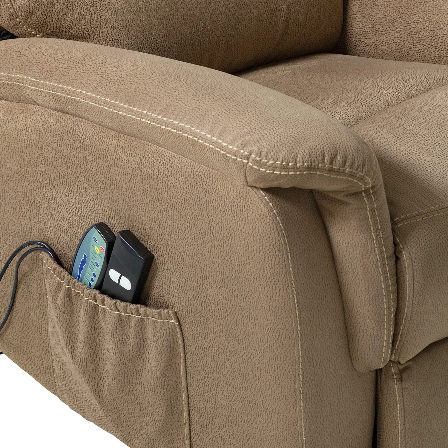 Loftscape Fernsehsessel Wees - Microfaser - Latte Machiato 18 Loftscape Fernsehsessel Wees - Microfaser - Latte Machiato – Bild 18