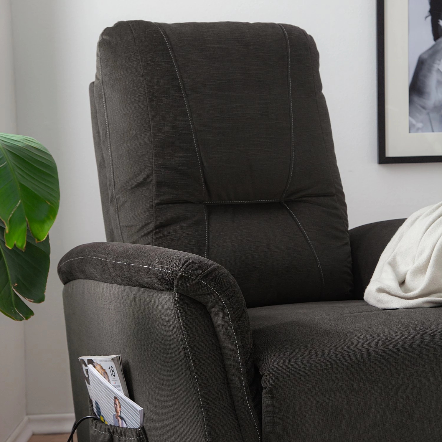 Loftscape Fernsehsessel Teneriffe - Microfaser - Bisonbraun 22 Loftscape Fernsehsessel Teneriffe - Microfaser - Bisonbraun – Bild 22