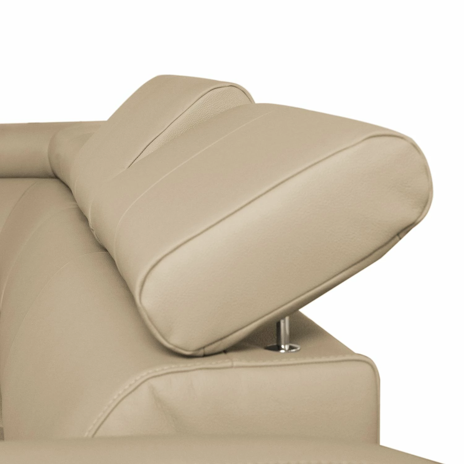 Loftscape Ecksofa Burnside II - Echtleder / Kunstleder - Warmes Beige - Ottomane davorstehend links - Ohne Schlaffunktion 6 Loftscape Ecksofa Burnside II - Echtleder / Kunstleder - Warmes Beige - Ottomane davorstehend links - Ohne Schlaffunktion – Bild 6