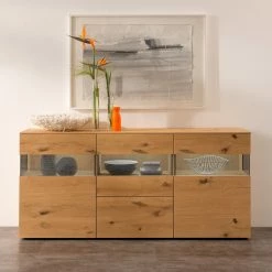 GWINNER Sideboard Anzio II - Balkeneiche -Wohnzimmermöbel boutique en ligne 1000148107 181218 13101300008 MOOD GALLERYIMAGES P000000001000148107 mood