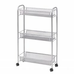 Zeller Servierwagen Niilo II - Metall - Grau