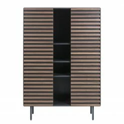Norrwood Highboard Kipra - Echtholzfurnier - Walnuss / Graphit 13 Norrwood Highboard Kipra - Echtholzfurnier - Walnuss / Graphit -Wohnzimmermöbel boutique en ligne 1000150233 181214 16440300086 GALLERYIMAGES P000000001000150233