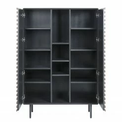 Norrwood Highboard Kipra - Echtholzfurnier - Walnuss / Graphit 14 Norrwood Highboard Kipra - Echtholzfurnier - Walnuss / Graphit -Wohnzimmermöbel boutique en ligne 1000150233 181214 16440300087 GALLERYIMAGES P000000001000150233