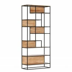 Red Living Regal Mello - Akazie massiv - Akazie Natur / Schwarz