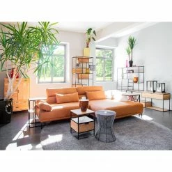 Red Living Regal Mello - Akazie massiv - Akazie Natur / Schwarz -Wohnzimmermöbel boutique en ligne 1000150365 181212 12361900058 GALLERYIMAGES P000000001000150365