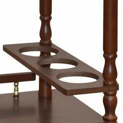 Ridgevalley Servierwagen Pedrita - Gummibaum teilmassiv - Nussbaum -Wohnzimmermöbel boutique en ligne 1000150504 190107 16090400022 GALLERYIMAGES P000000001000150504