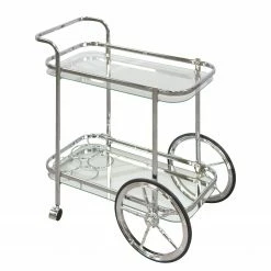 Jack & Alice Servierwagen Buddina II - Chrom