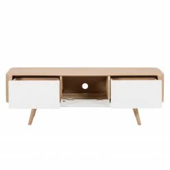 Studio Copenhagen TV-Lowboard Loca V - Wildeiche teilmassiv - Wildeiche hell geölt - Breite: 135 cm - Tiefe: 42 cm -Wohnzimmermöbel boutique en ligne 1000151230 190306 06275000006 GALLERYIMAGES P000000001000151230