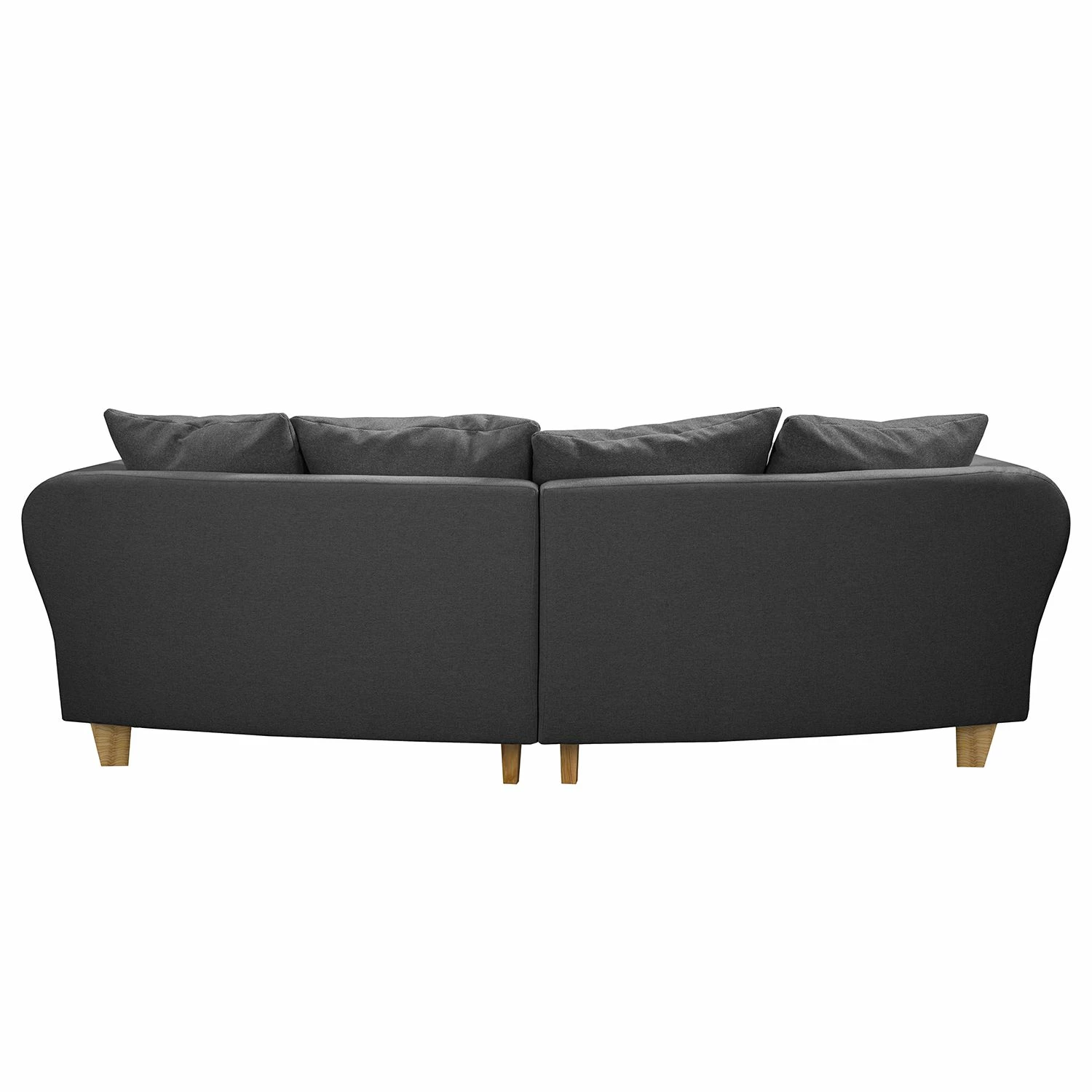 Maison Belfort Bigsofa Kingswood - Webstoff - Anthrazit 4 Maison Belfort Bigsofa Kingswood - Webstoff - Anthrazit – Bild 4
