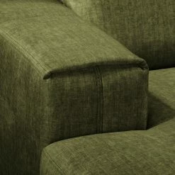 Fredriks Ecksofa Mazy - Microfaser - Olivgrün - Longchair davorstehend links -Wohnzimmermöbel boutique en ligne 1000151891 190114 15124600990 GALLERYIMAGES P000000001000151891