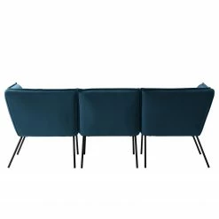 Jack & Alice Sofa Dorado (3-Sitzer) - Samt - Marineblau 40 Jack & Alice Sofa Dorado (3-Sitzer) - Samt - Marineblau -Wohnzimmermöbel boutique en ligne 1000151982 190319 10014500004 GALLERYIMAGES P000000001000151982