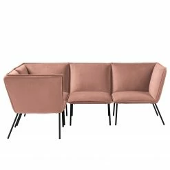 Jack & Alice Ecksofa Dorado II - Samt - Altrosa -Wohnzimmermöbel boutique en ligne 1000152001 190319 09580800026 GALLERYIMAGES P000000001000152001
