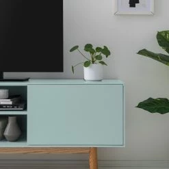 Mørteens TV-Lowboard Lindholm - Mintgrün - 160 x 40 cm -Wohnzimmermöbel boutique en ligne 1000153429 200217 15312400046 DETAILS P000000001000153429