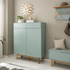 Mørteens Schuhkommode Lindholm II - Mintgrün -Wohnzimmermöbel boutique en ligne 1000153430 200916 16053800027 MOOD DETAILS P000000001000153430 mood