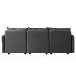 Fredriks Sofa Lavara I (3-Sitzer) - Webstoff - Dunkelgrau -Wohnzimmermöbel boutique en ligne 1000154387 191220 11555700034 DETAILS P000000001000154387