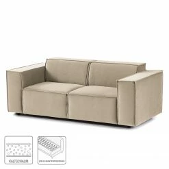 Sofa Kinx (2-Sitzer) II - Samt - Samt Shyla: Beige -Wohnzimmermöbel boutique en ligne 1000155650 210323 15130900362 DETAILS P000000001000155650