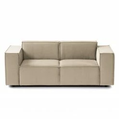 Sofa Kinx (2-Sitzer) II - Samt - Samt Shyla: Beige -Wohnzimmermöbel boutique en ligne 1000155650 210323 15131200365 DETAILS P000000001000155650