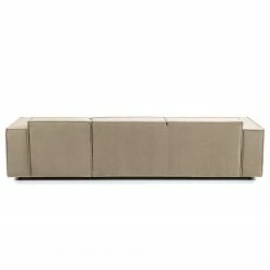 Ecksofa Kinx V - Samt - Samt Shyla: Beige - Longchair davorstehend rechts -Wohnzimmermöbel boutique en ligne 1000155727 210323 15193401135 DETAILS P000000001000155727