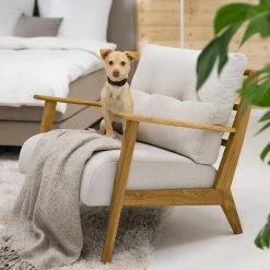 Studio Copenhagen Sessel TIMON - Webstoff Saia: Beige -Wohnzimmermöbel boutique en ligne 1000156463 220429 021 MOOD DETAILS P000000001000156463 mood