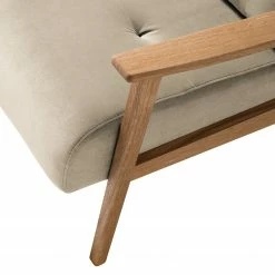 Studio Copenhagen Sessel TIMON - Samt Shyla: Beige -Wohnzimmermöbel boutique en ligne 1000156472 190305 16352300197 GALLERYIMAGES P000000001000156472