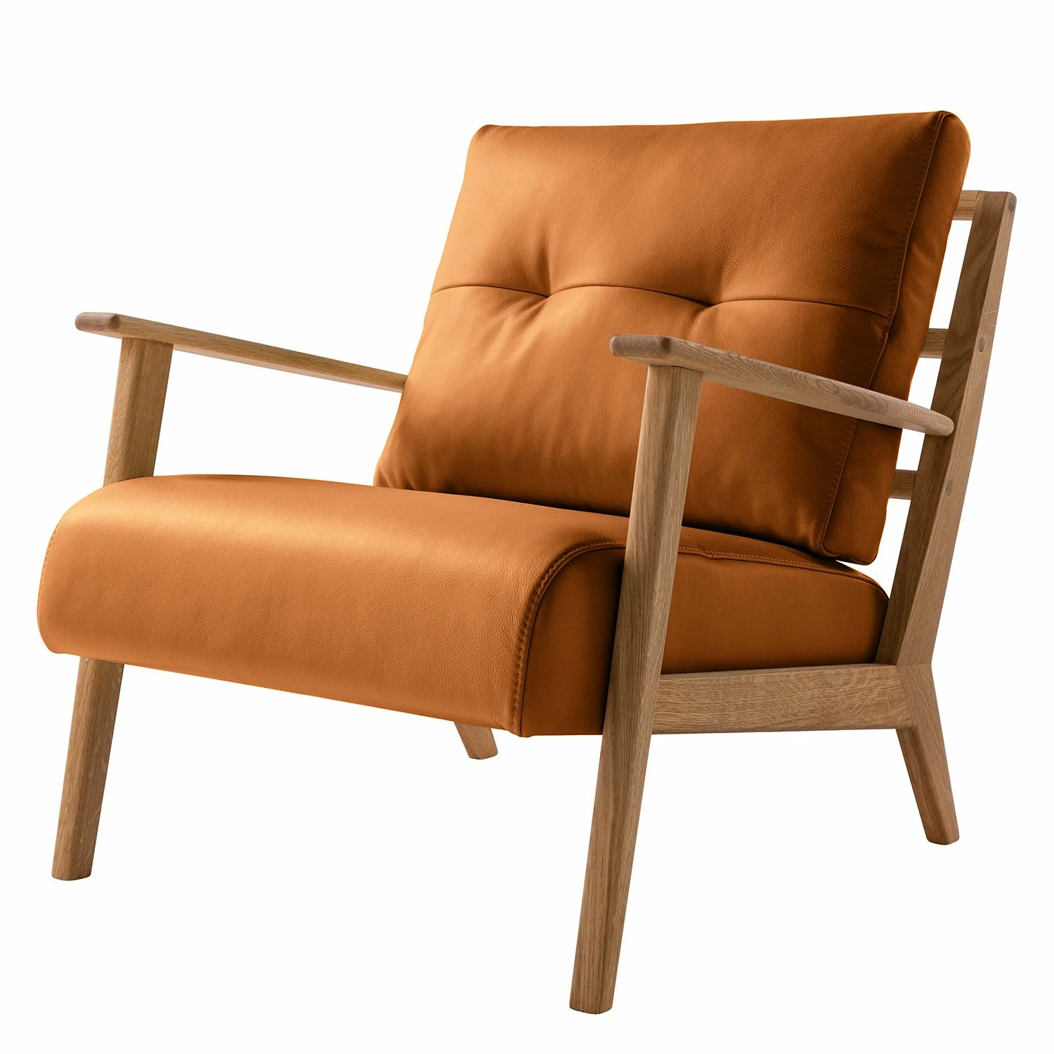 Studio Copenhagen Sessel TIMON - Echtleder Neka: Cognac 1 Studio Copenhagen Sessel TIMON - Echtleder Neka: Cognac