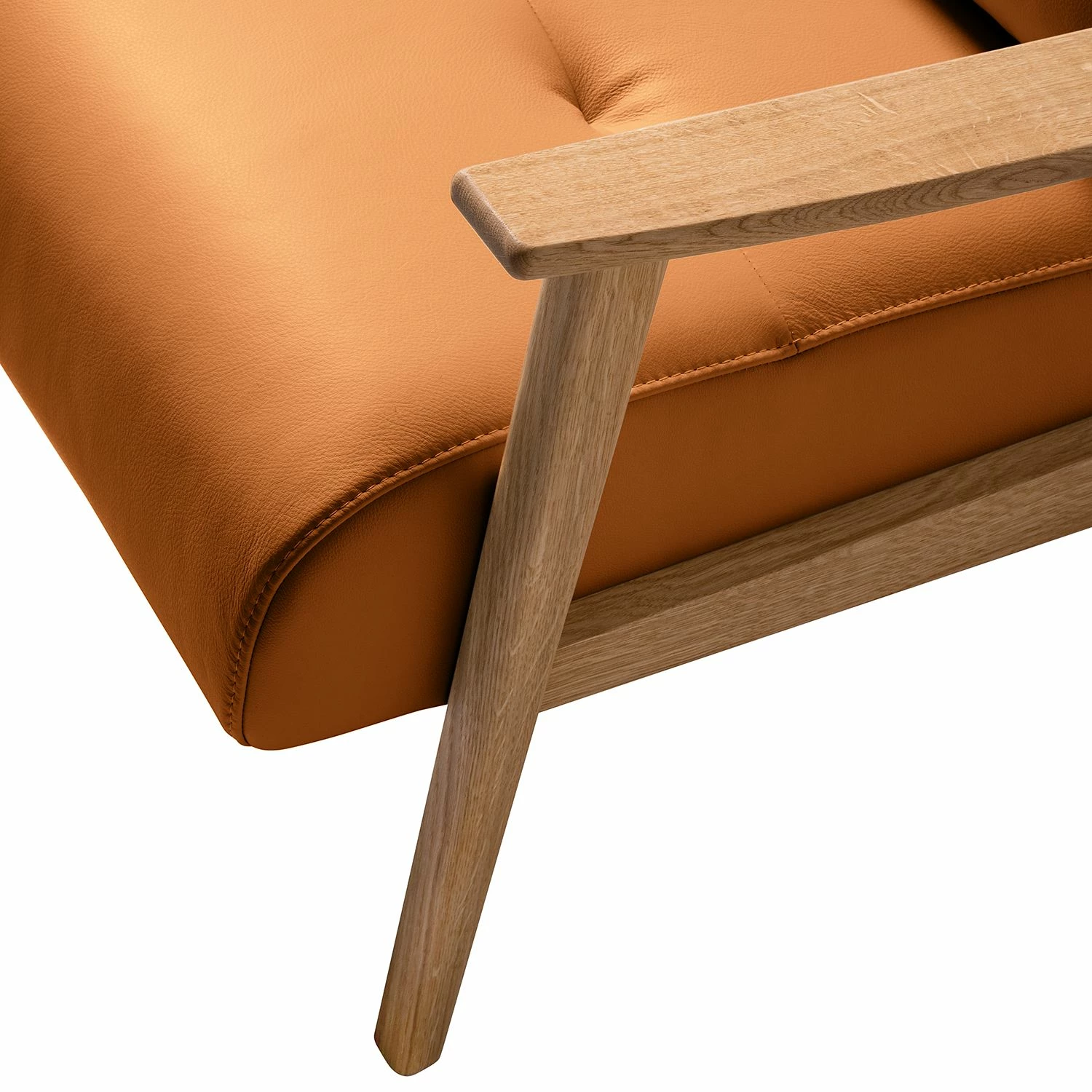 Studio Copenhagen Sessel TIMON - Echtleder Neka: Cognac 13 Studio Copenhagen Sessel TIMON - Echtleder Neka: Cognac – Bild 13