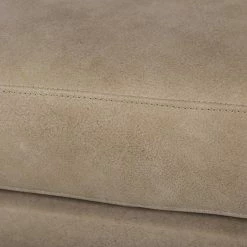 Fredriks Polsterhocker Portobello IV - Echtleder - Echtleder Custo: Hellgrau - Kufen -Wohnzimmermöbel boutique en ligne 1000156626 190215 12591901055 GALLERYIMAGES P000000001000156626