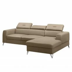 Fredriks Ecksofa Lucena - Echtleder - Taupe - Longchair davorstehend rechts - Keine Funktion -Wohnzimmermöbel boutique en ligne 1000157356 190604 14174400808 GALLERYIMAGES P000000001000157356