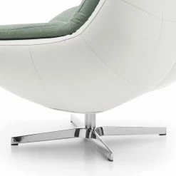Loftscape Sessel Roxana - Kunstleder; Webstoff - Weiß / Mintgrün -Wohnzimmermöbel boutique en ligne 1000157374 190320 11534100058 GALLERYIMAGES P000000001000157374