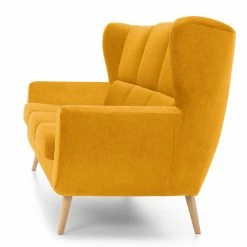 Norrwood Sofa Glenhaven (3-Sitzer) - Samt - Senfgelb -Wohnzimmermöbel boutique en ligne 1000157401 190320 11541000270 GALLERYIMAGES P000000001000157401