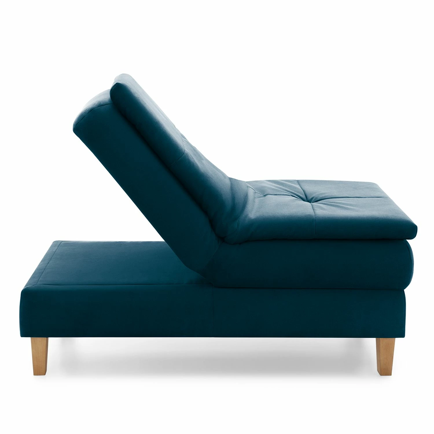 Loftscape Polsterhocker Pabna - Samt - Marineblau 3 Loftscape Polsterhocker Pabna - Samt - Marineblau – Bild 3