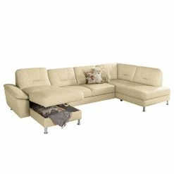 Loftscape Wohnlandschaft Kappel - Echtleder - Magnolienweiß - Longchair davorstehend links / Ottomane rechts - Keine Funktion 12 Loftscape Wohnlandschaft Kappel - Echtleder - Magnolienweiß - Longchair davorstehend links / Ottomane rechts - Keine Funktion -Wohnzimmermöbel boutique en ligne 1000157556 190320 11590201965 GALLERYIMAGES P000000001000157556