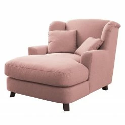 Ridgevalley XXL Sessel Garza II - Flachgewebe - Mauve