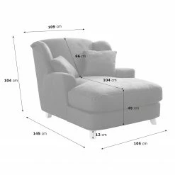 Ridgevalley XXL Sessel Garza II - Flachgewebe - Mauve 13 Ridgevalley XXL Sessel Garza II - Flachgewebe - Mauve -Wohnzimmermöbel boutique en ligne 1000157701 190314 11240000080 GALLERYIMAGES P000000001000157701