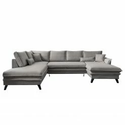 Norrwood Wohnlandschaft Mia Mia I - Webstoff - Grau - Longchair davorstehend rechts / Ottomane links 17 Norrwood Wohnlandschaft Mia Mia I - Webstoff - Grau - Longchair davorstehend rechts / Ottomane links -Wohnzimmermöbel boutique en ligne 1000160499 200619 16205200029 DETAILS P000000001000160499