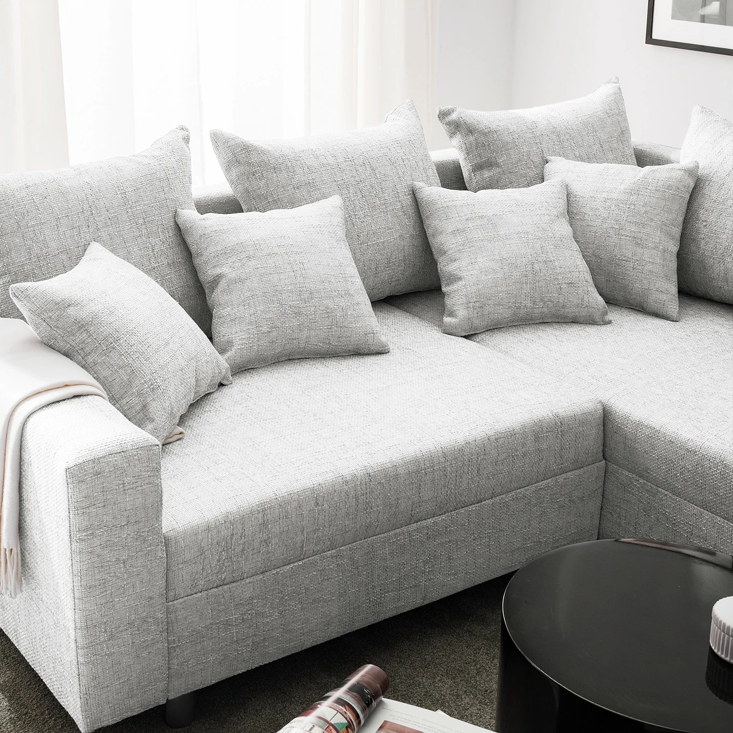 Fredriks Ecksofa Arimo - Ottomane davorstehend rechts - Mit Hocker 16 Fredriks Ecksofa Arimo - Ottomane davorstehend rechts - Mit Hocker – Bild 16