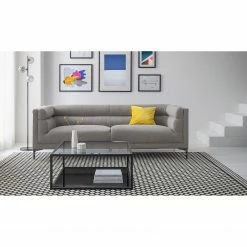 Fredriks Sofa Surfside (3-Sitzer) - Webstoff - Hellgrau -Wohnzimmermöbel boutique en ligne 1000163982 210323 15220701480 MOOD DETAILS P000000001000163982 mood