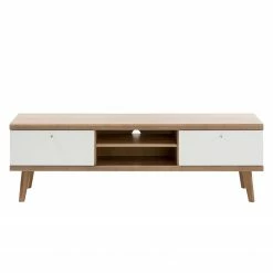 Norrwood TV-Lowboard Gyland II - Matt Weiß / Eiche Riviera Dekor 12 Norrwood TV-Lowboard Gyland II - Matt Weiß / Eiche Riviera Dekor -Wohnzimmermöbel boutique en ligne 1000163989 190307 08392100005 GALLERYIMAGES P000000001000163989