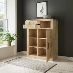 Naturoo Highboard Soyen III - Kiefer massiv -Wohnzimmermöbel boutique en ligne 1000164035 190521 14020400009 MOOD GALLERYIMAGES P000000001000164035 mood