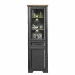 Ridgevalley Wohnwand Jasmund I (4-teilig) - Graphit -Wohnzimmermöbel boutique en ligne 1000165520 190314 06442700018 GALLERYIMAGES P000000001000165520