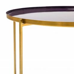 Kayoom Beistelltisch Tessa II - Eisen - Aubergine -Wohnzimmermöbel boutique en ligne 1000165609 190315 08011300200 GALLERYIMAGES P000000001000165609