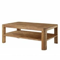 Naturoo Couchtisch Gaspar - Sheesham massiv - Breite: 118 cm
