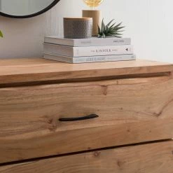 Ars Natura Kommode Vardo - Akazie massiv / Metall - Akazie / Schwarz -Wohnzimmermöbel boutique en ligne 1000166790 200720 14105200002 MOOD DETAILS P000000001000166790 mood