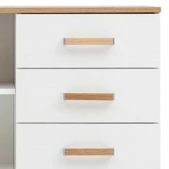 Schildmeyer Kommode Padua - Weiß / Eiche -Wohnzimmermöbel boutique en ligne 1000166816 190329 10015400032 GALLERYIMAGES P000000001000166816