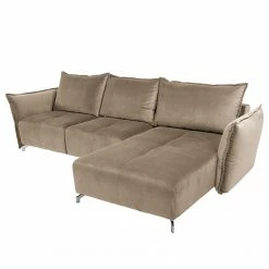 Fredriks Ecksofa Dolgen - Samt - Cappuccino -Wohnzimmermöbel boutique en ligne 1000166887 190502 13152500553 GALLERYIMAGES P000000001000166887